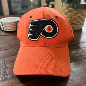 Philadelphia Flyers NHL Zephyr Orange & Black Hat Baseball Cap Size 7 3/8